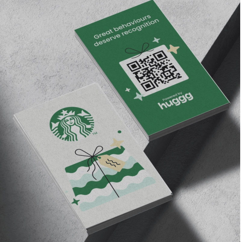 Starbucks QR gift card
