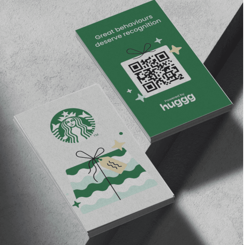 Starbucks QR gift card