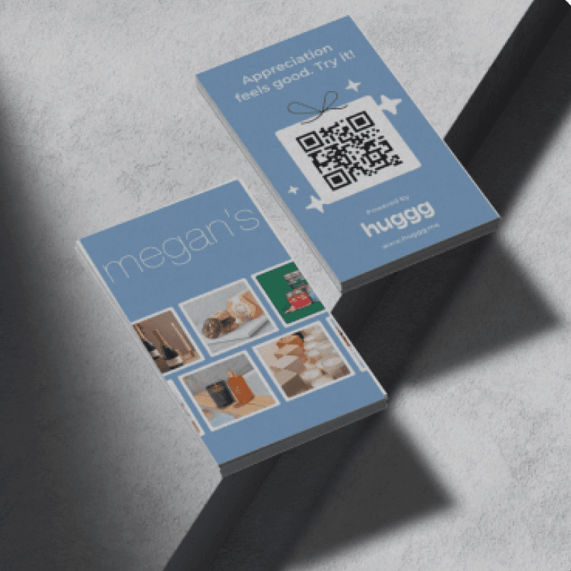 Megans QR gift card