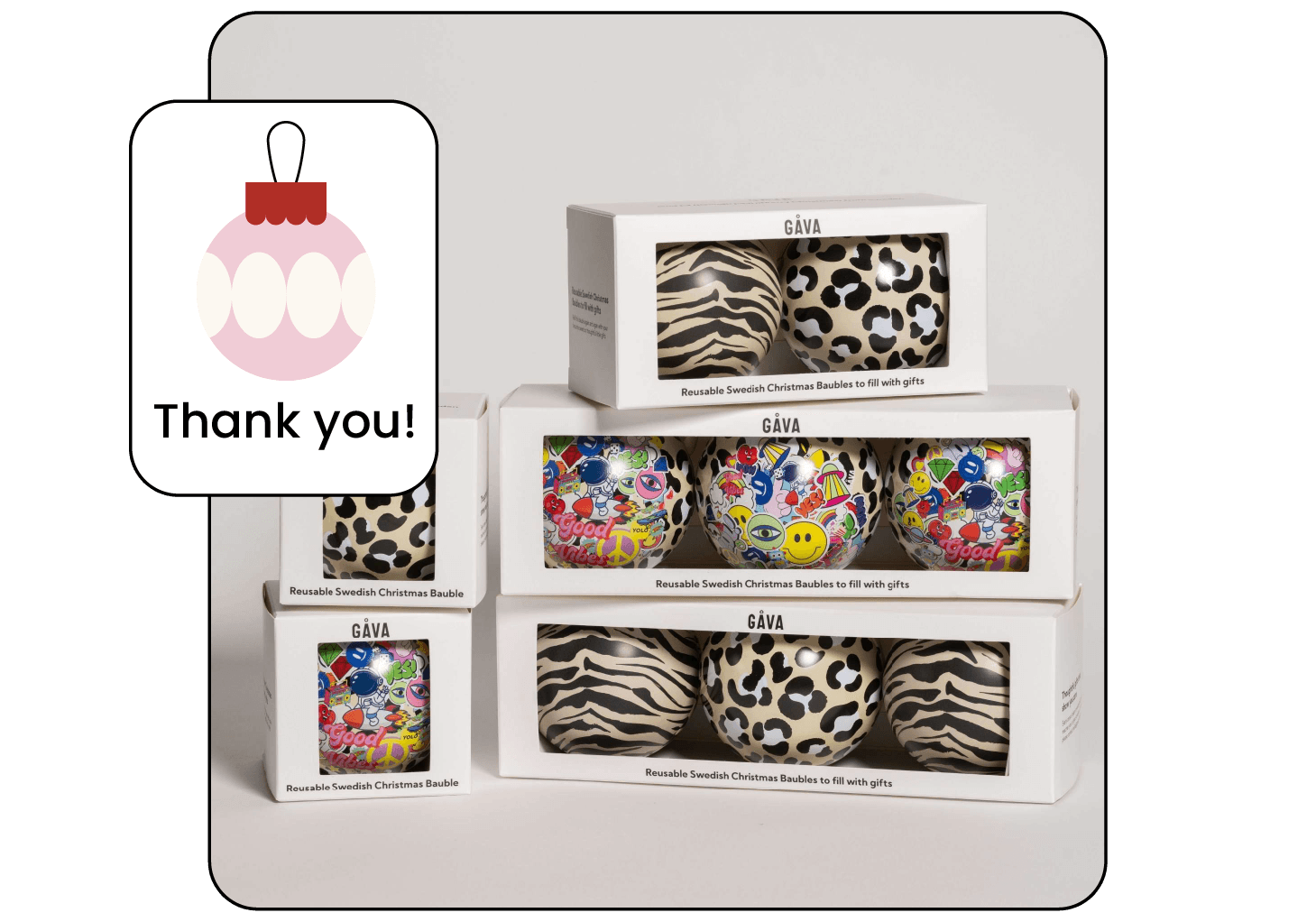 Sustainable Christmas gifts including B Corp brands from the Huggg range