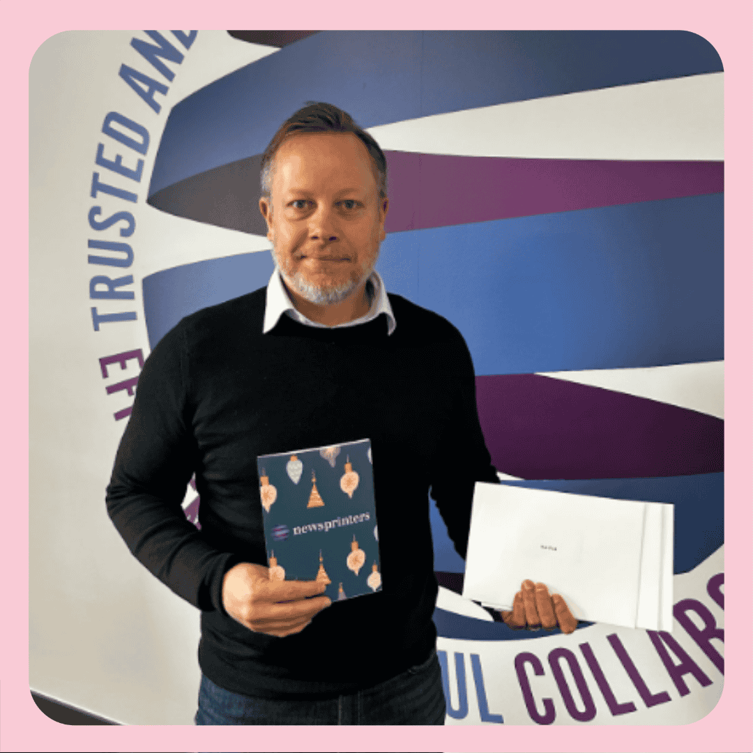 Richard Johnstone, Chief of Staff at Newsprinters