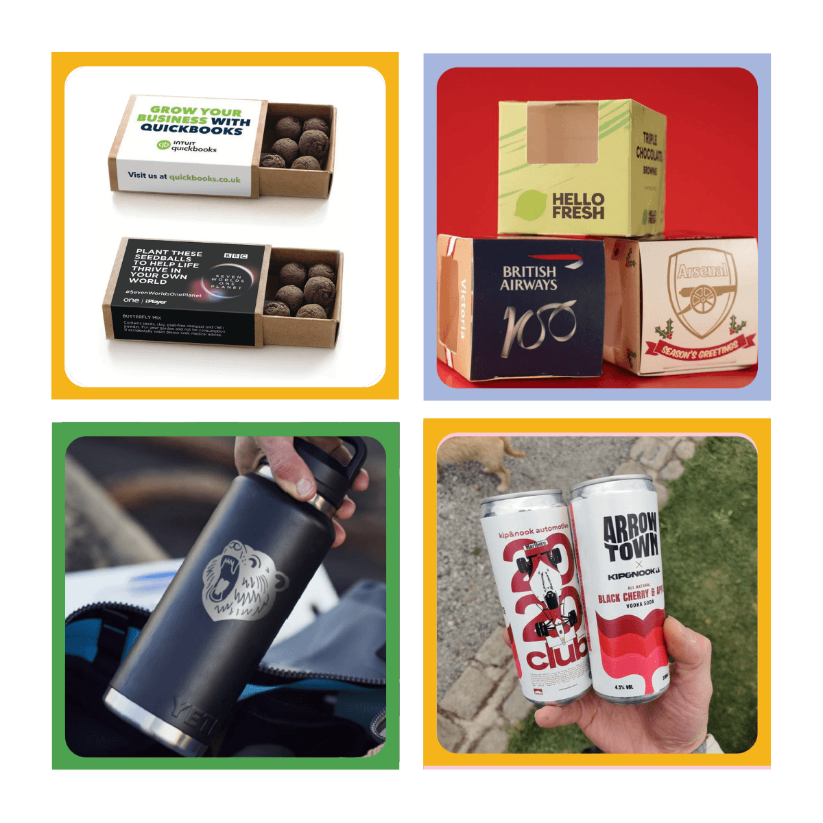 Branded gift examples