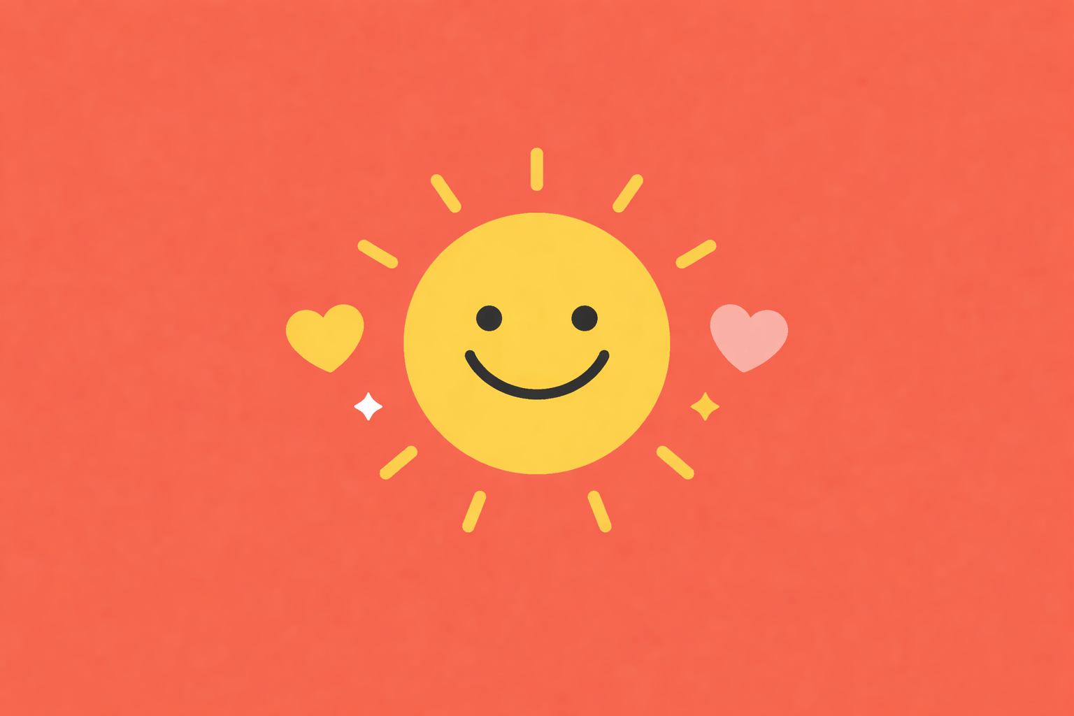 International Day of Happiness - smiley face illustration