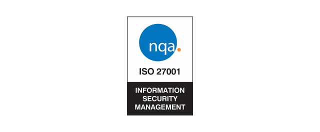 ISO 27001 certified by NQA